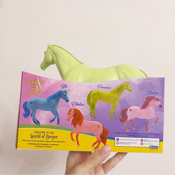 Breyer Paddock Pals Pomona Green Apple Horse NWT - Picture 2 of 2